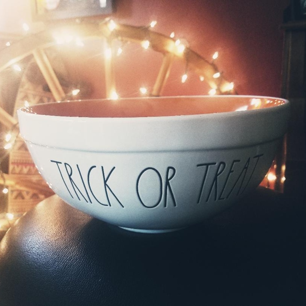 Rae Dunn Ceramic Trick or Treat Bowl